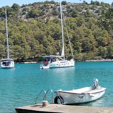 Sali, Dugi Otok & Telascica - Seafront House, Private Island Retreat Semesterbostad